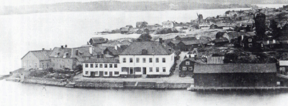 Tullhuset i Vaxholm byggt 1736
