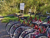 cyklar-waxholms-strand