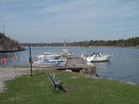 Pontonbrygga Norrbergshamnen Vaxholm